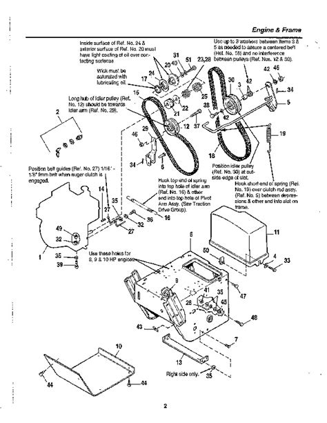 Simplicity Snowblower Parts Manual