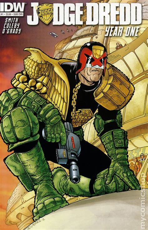 Judge Dredd Year One (2013 IDW) comic books