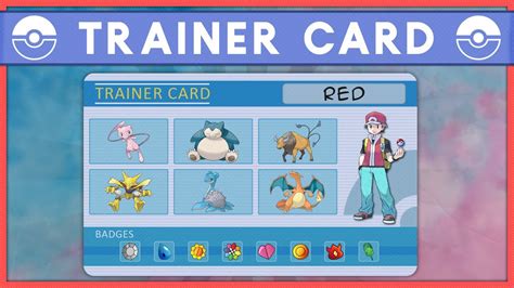 Pokemon Trainer Card Template - Cardtemplate.my.id