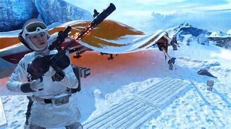 Star Wars Battlefront Survival Mode: Hoth Ice caves - Gameplay - YouTube