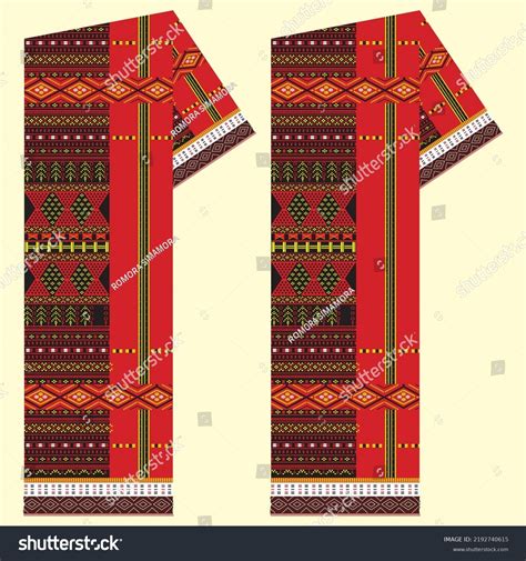 Ulos Batak Toba Comes North Sumatra Stock Vector (Royalty Free) 2192740615 | Shutterstock