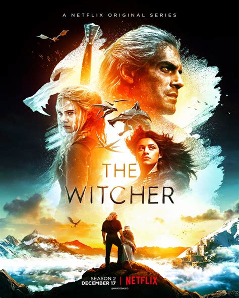 The Witcher by Marco D'Aleo - Home of the Alternative Movie Poster -AMP-