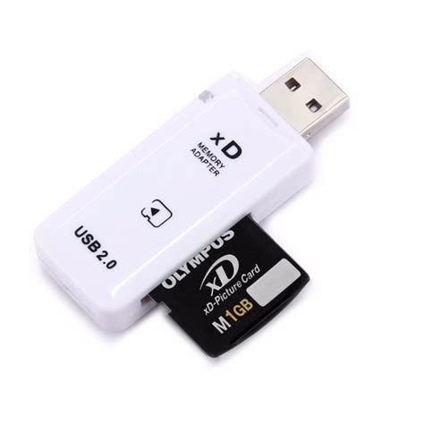 USB 2.0 XD Memory Card Reader | Memory card reader, Usb, Card reader