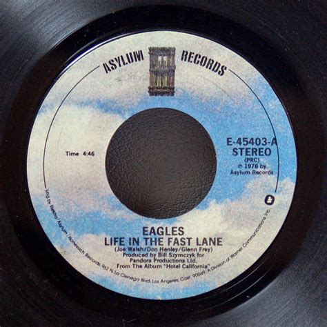 Eagles - Life In The Fast Lane (1977, PRC Richmond pressing, Vinyl) | Discogs