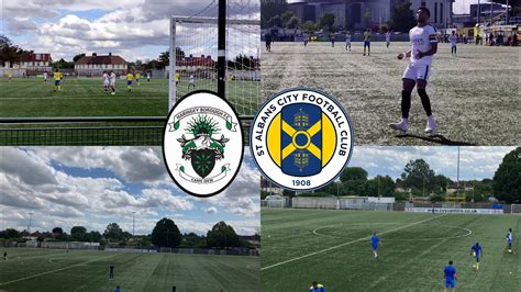 PRE SEASON ENDS WITH ANOTHER WIN! | HARINGEY BOROUGH VS ST ALBANS CITY ...