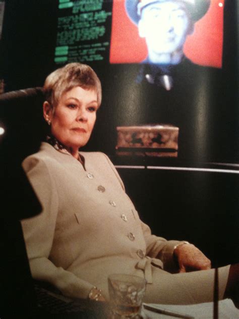 Dame Judy Dench as M | Judi dench, Maggie smith, Dame