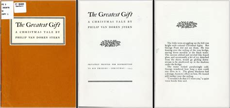 The Greatest Gift: A Forgotten Christmas Story | Literary History ...