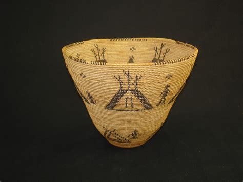 Yokuts Native American Indian Baskets, Basketry - Gene Quintana Fine Art - Indian Baskets ...