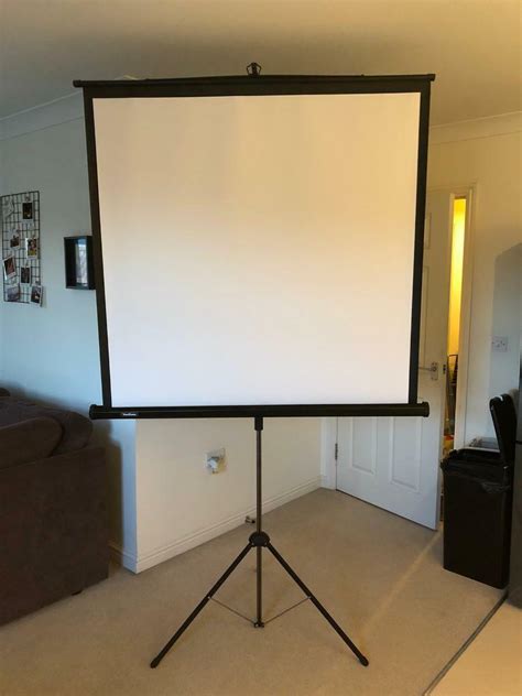 Portable Projector Screen with Tripod Stand | in Norwich, Norfolk | Gumtree