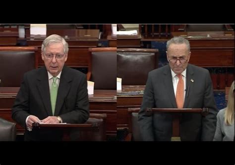 Mitch McConnell Responds to Chuck Schumer Impeachment Trial Demands ...