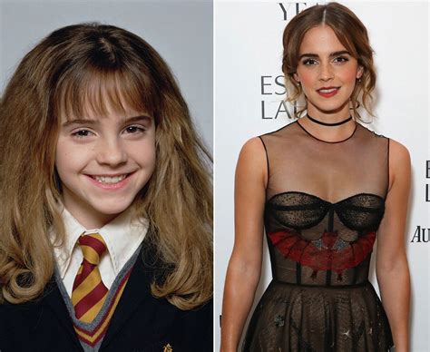 Harry Potter Cast Then And Now