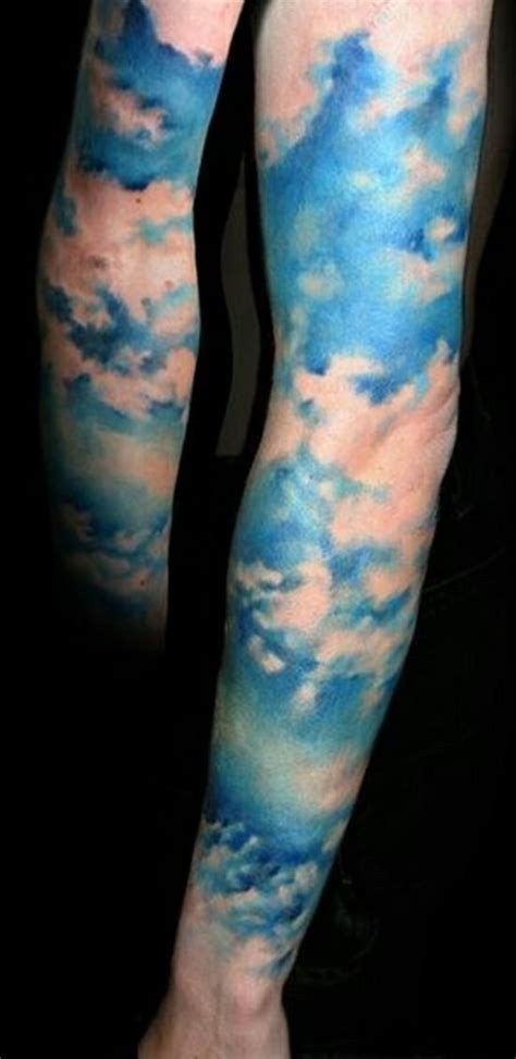 55 Dreamy Cloud Tattoo art to choose from