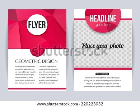 Vector Flyer Design Template | 123Freevectors