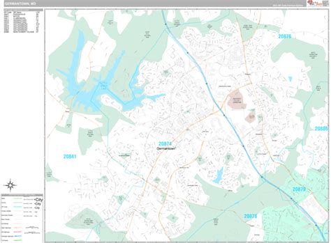 Germantown, MD Maps