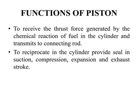 Piston design | PPT