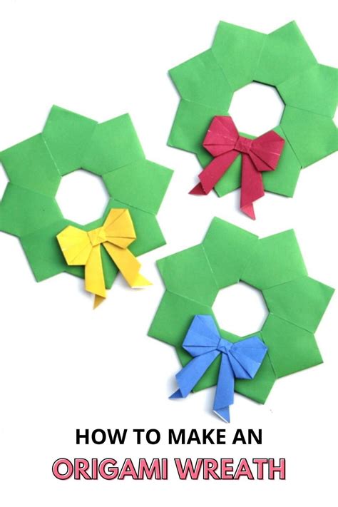 EASY ORIGAMI WREATH. — Gathering Beauty