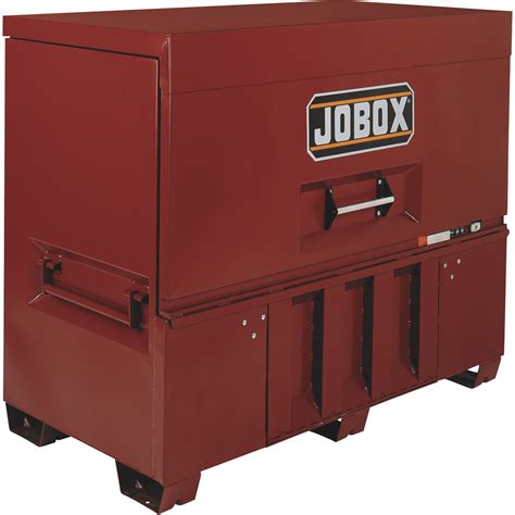 Jobox 74in. Drop-Front Piano Lid Box — Site-Vault Security System, 56.5 ...