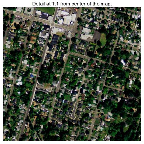 Aerial Photography Map of Oak Grove, OR Oregon