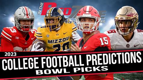 College Football Bowl Predictions - YouTube