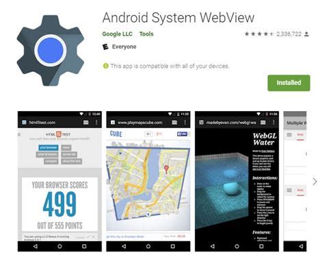 What is Android System Webview & How to Enable it?