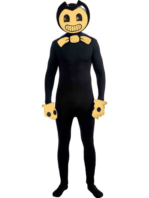 Adult Mens Bendy And The Ink Machine Exclusive Costume Bundle - Walmart.com