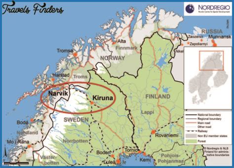 kiruna sverige karta Kiruna town mine sweden map geeking moving bbc ...