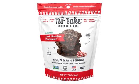 The No-Bake Cookie Co. Dark Chocolate Peppermint Cookie | 2020-10-09 ...