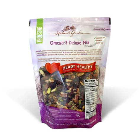 Nature's Garden Omega-3 Deluxe Nut Mix, 26 ounce (Pack of 2) - Buy ...