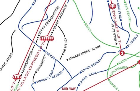 Purgatory Ski Resort Trail Map