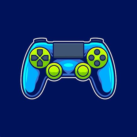 Premium Vector | Game Controller Vector Art Illustration on Isolated ...