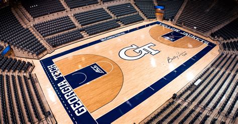 McCamish Pavilion Court Unveiled for 2022-23 – Athletics — Georgia Tech ...