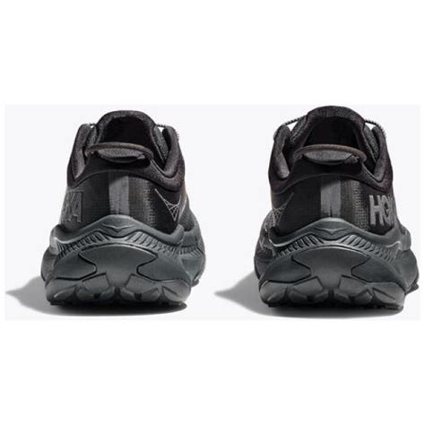 Hoka Men's Transport Toggle Lace Shoes-Black/Black | Cleary's Shoes & Boots