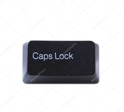 Keyboard Caps Lock Key — Stock Photo © deepspacedave #1536115