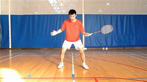 Badminton Footwork by Jimmy Lin, Part 1A: Split Step - YouTube