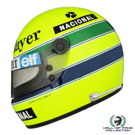 1985 Ayrton Senna Bell XFM-1 JPS Lotus Replica F1 Helmet – Racing Hall of Fame Collection