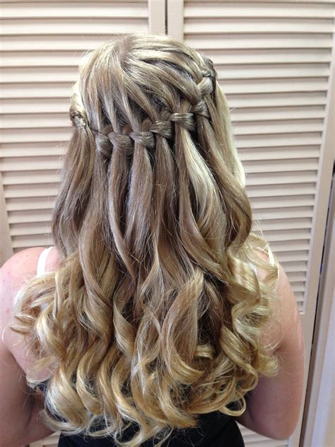 Jenna's Hair for her 8th grade formal | Dance hairstyles, Graduation hairstyles, Hair styles