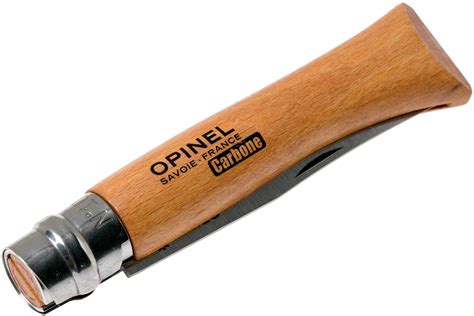 Opinel No. 10 pocket knife, carbon steel, blade length 10 cm | Advantageously shopping at ...