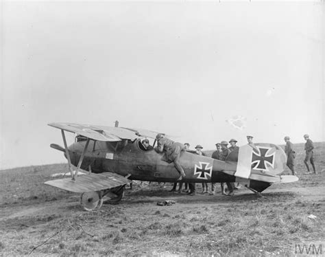 German Albatros D.V (serial number D2359/17), which was forced to land ...