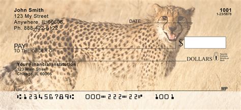 The Cheetah Personal Checks