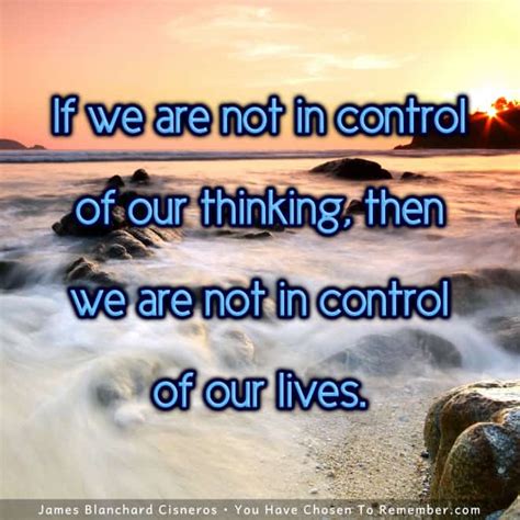 Taking Control of Your Life - Inspirational Quote