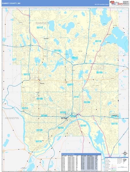 Ramsey County Mn Map | Hiking In Map