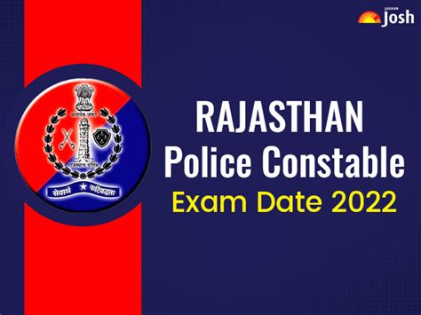 Rajasthan Police Constable Exam Date 2022 Out: Check Admit Card Updates ...