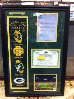 Green Bay Packers Stock frame from Citi Sports Memorabilia | Green bay ...