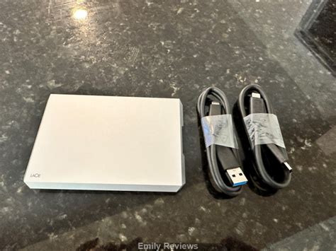 LACIE Mobile Drive | USB-C External Hard Drive ~ Review | Emily Reviews