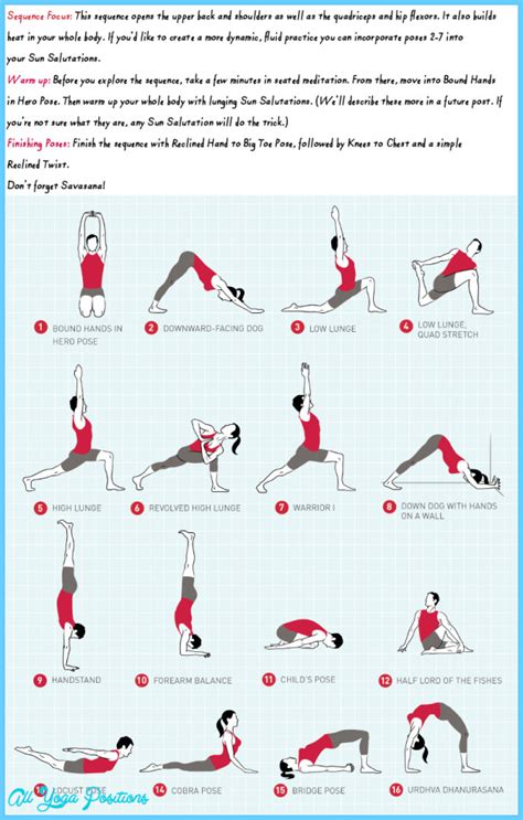 Vinyasa Flow Yoga Poses - AllYogaPositions.com