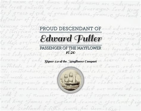 Proud Mayflower Descendant - Edward Fuller Digital Art by ...