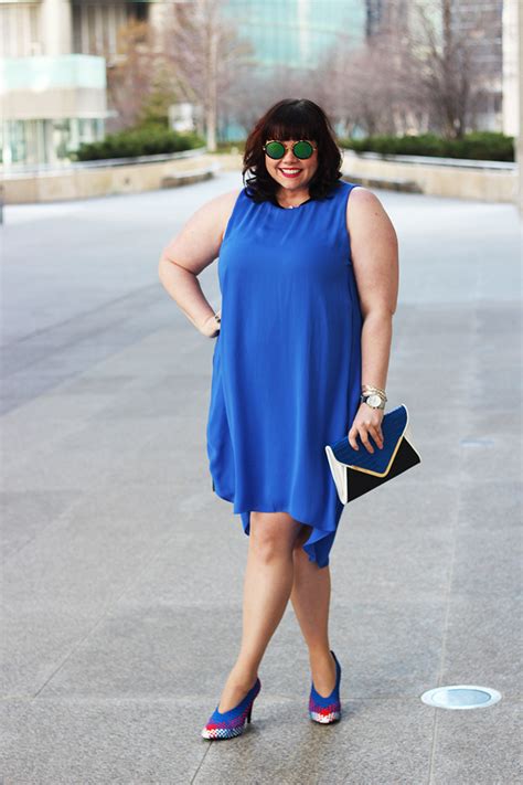 Feeling Blue in Rachel Roy Plus Size Collection