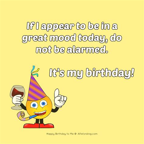 Happy Birthday to Me! A List of Cute and Clever B-Day Wishes For ...