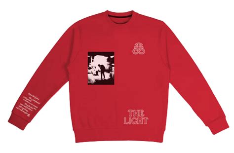 Joey Badass Merch 2022 Ceremony Red Crewneck Sweatshirt | WHAT’S ON THE ...