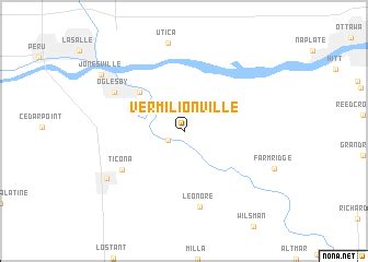 Vermilionville (United States - USA) map - nona.net